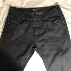 straight leg black jeans by N&P. 79 size 34